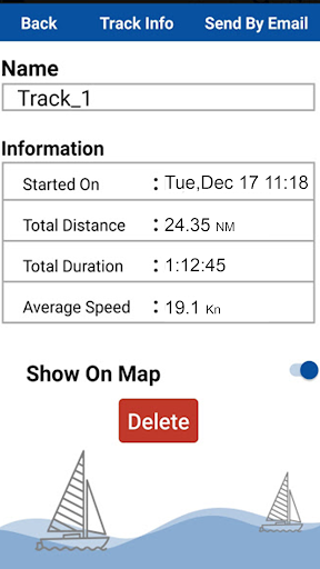 Lake Powell Offline GPS Charts Screen 3
