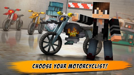 Dirtbike Survival Block Motos Screenshot