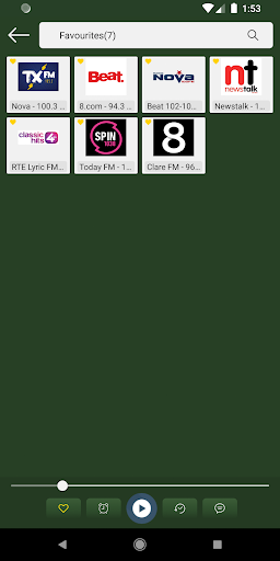 Ireland Radio - Ireland Am Fm Screen 2
