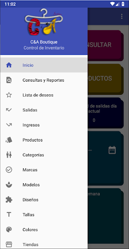 C&A Boutique Control de Invent Screen 3