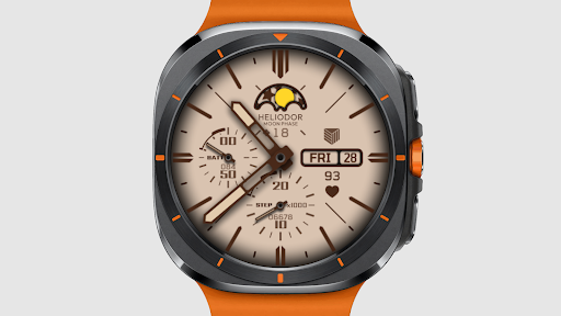 IWF Heliodor II watch face screenshot 4