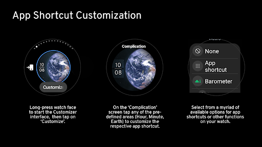 Earth View Animated Watch Face screenshot 6
