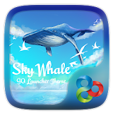 Sky Whale GO Launcher Theme icon