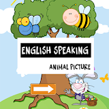 English speaking animal photo icon
