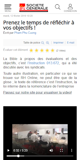 La CGT Société Générale Screen 2