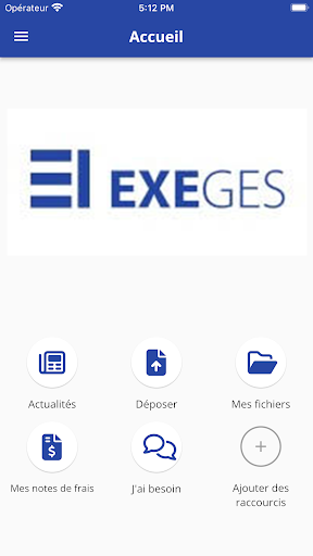 EXEGES Screen 2