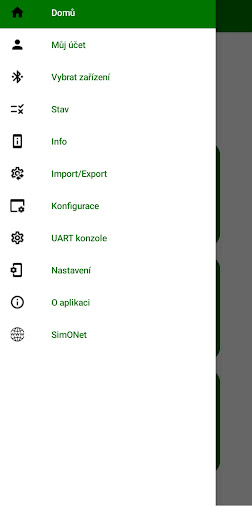 SimONet Mobile Screen 2