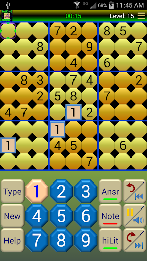 Android application Acropa Sudoku screenshort