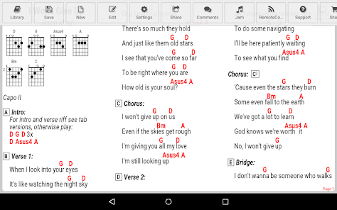 Imágen 10 GuitarTapp ChordPro android