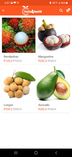Fruits4Health Screen 3