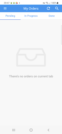 Riganato Drivers App Screen 2