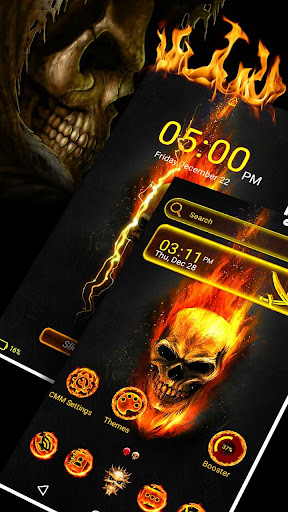 Skull Launcher Theme Screen 3