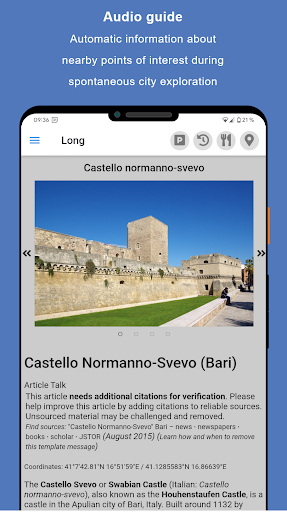 Sightseeing Bari Screen 3