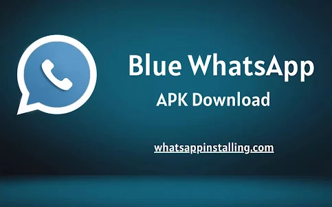 GB WA Tema Biru GB Version App