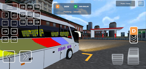 Android application Simulator Bus Telolet - Basuri screenshort