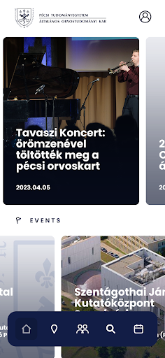Android application POTE+ screenshort