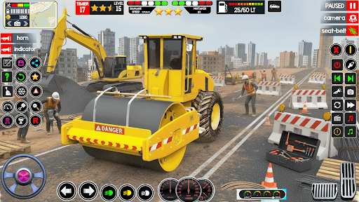 Road Construction Truck Game