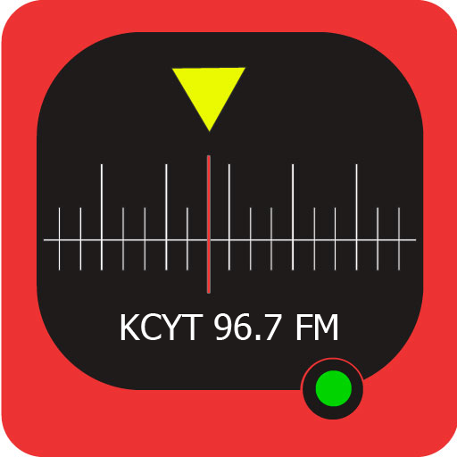 96.7 FM Coyote KCYT Radio Stat Header - AppWisp.com