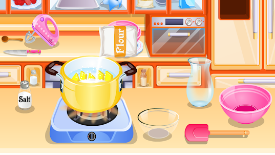 cook cake with berries games