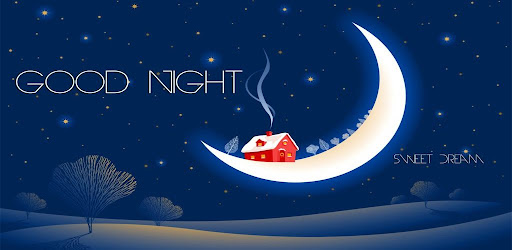 Good Night Greeting Cards. Screen 2