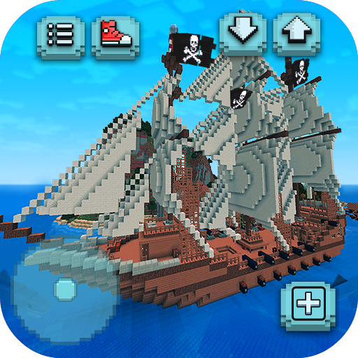 Pirate Crafts Cube Exploration Apps On Google Play - making my tv head in build a boat for treasure in roblox