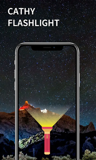 Android application Cathy Flashlight screenshort