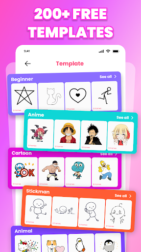 Aperçu de l'application