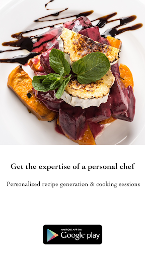 PersonalChef: Recipe Generator Screen 3
