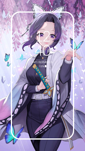 Shinobu Kocho HD Wallpaper