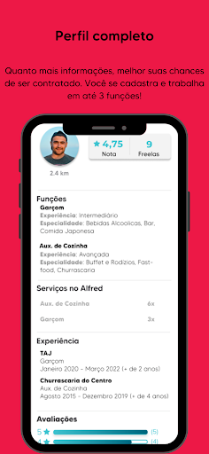 Instavagas: Emprego freelancer Screen 3