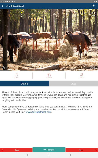 Screenshot of Visit BeaversBend CabinCountry