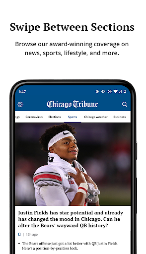 Chicago Tribune Screen 2