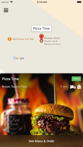Pizza Time Ravintolat Screen 2