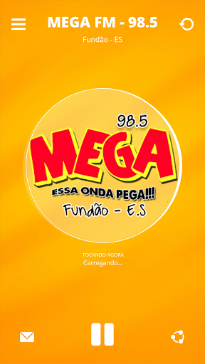 Mega FM 98.5 Fundão - ES Screen 2