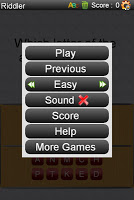 screenshot of Riddler