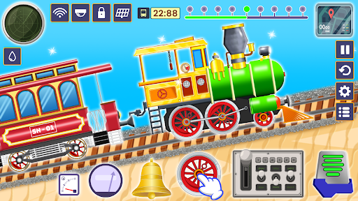 Train Builder Railway Kid Game screenshot 1
