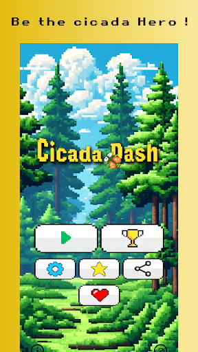 Android application Cicada Dash - No wifi games screenshort