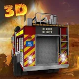 Fire Truck Rescue Driver 2017 icon