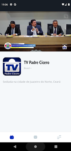 Android application TV Padre Cícero screenshort