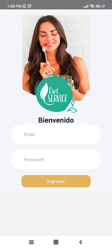 Android application Dietservice 3.0 screenshort