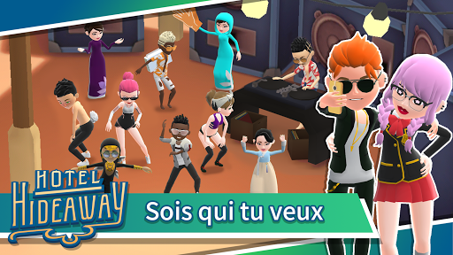 Télécharger Hotel Hideaway - Simulateur de Vie Sociale et Chat APK MOD (Astuce) screenshots 1