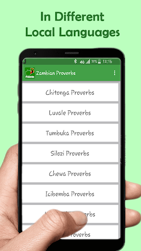Zambian Proverbs With Meanings Screen 2