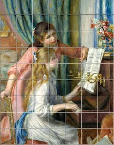 Painting puzzles - Paintings o - Screenshot 1