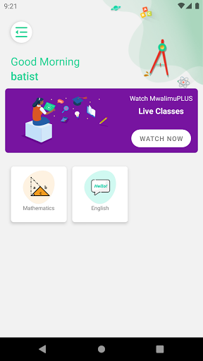 MwalimuPLUS Schools Screen 2