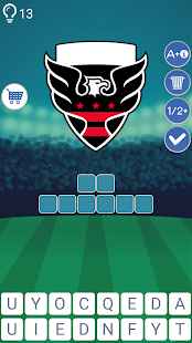 Soccer Clubs Logo Quiz Game Screenshot