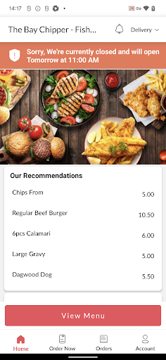 TheBayChipperFish&ChipsBurgers Screen 2