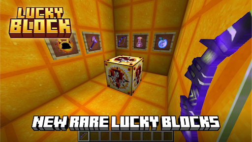 Android application Lucky Blocks Mod for Minecraft screenshort