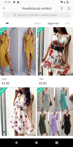 LISA MODA Screen 2