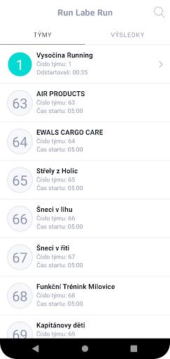 Android application Run Labe Run screenshort