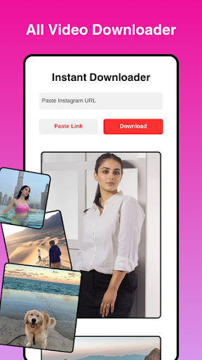 Android application Video Downloader for Instagram screenshort